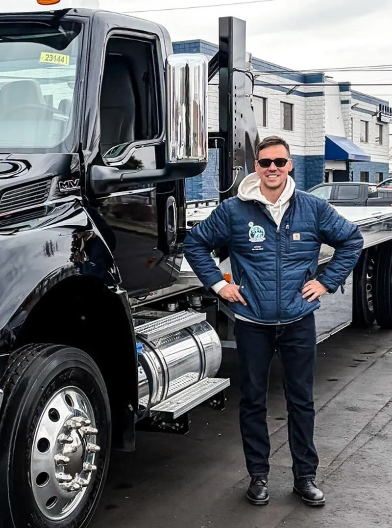Towing business owner