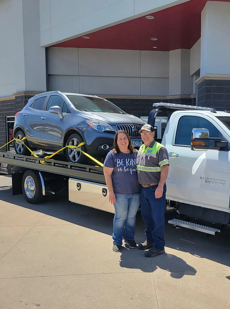 Towing business owner