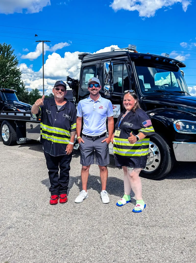 Towing business owner