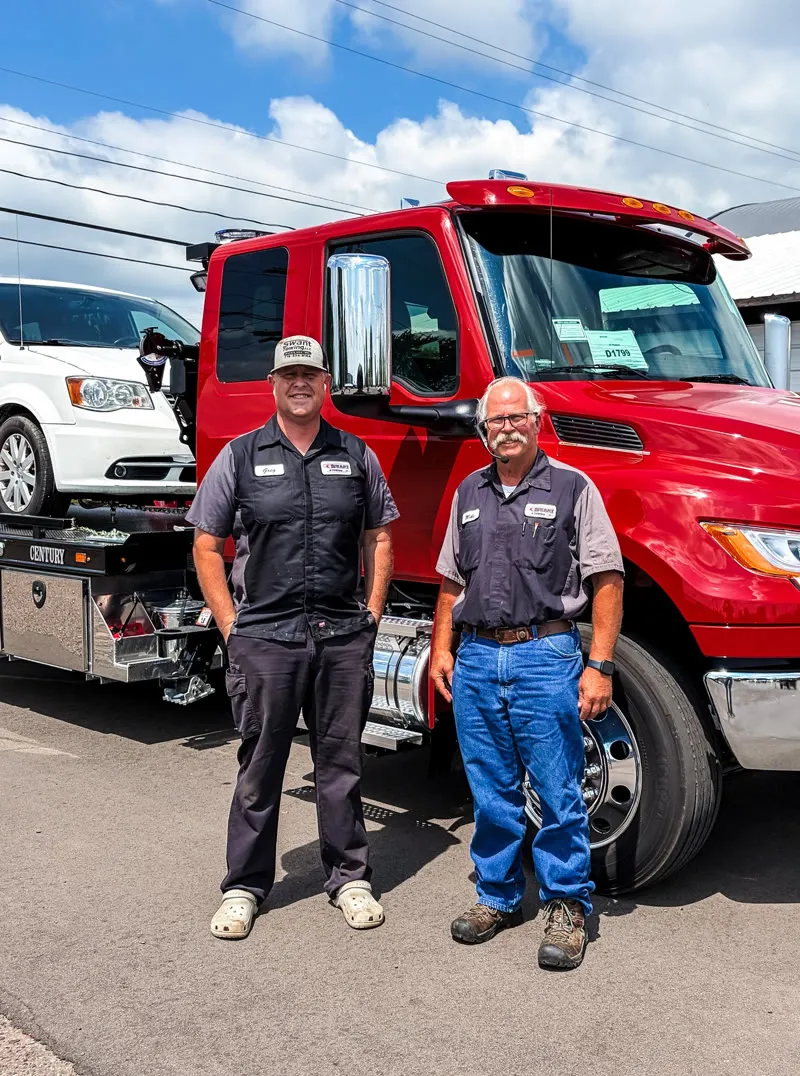 Towing business owner